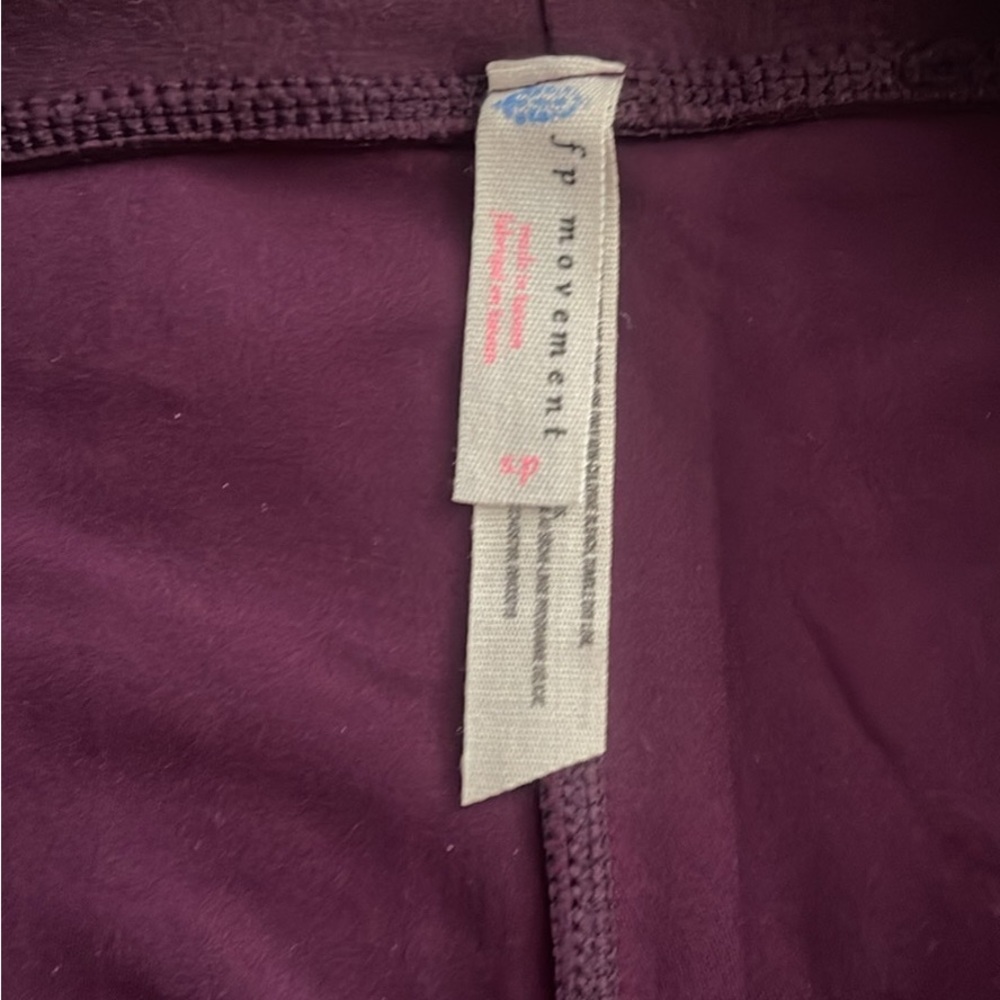 Purple Leggings with Side Ties - Picture 3 of 3